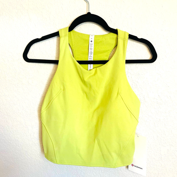 lululemon athletica Tops - Lululemon Athletica Women's Green Round Neck Tank Tops Size 10